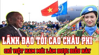 Africa Moved: Vietnamese Soldiers Create Unprecedented World Record!