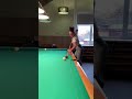 Will She Make It?? Billiards Trick Shots #shorts