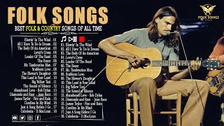 60s 70s 80s Folk Music Greatest Hits | Folk & Country Songs Collection | Old Folk Songs