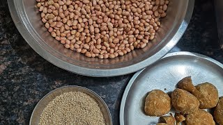 jaggery chikki and laddu Recipe 🥮🥮🥮