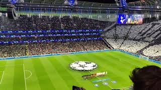 Tottenham Hotspur vs Sporting Lisbon - Spurs unveil huge TIFO