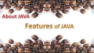 Features of JAVA,#1