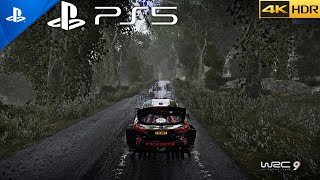 (PS5) WRC 9 LOOKS IMPRESSIVE IN NEXT GEN - ULTRA HIGH GRAPHICS | FULL RALLY GAMEPLAY(4K HDR 60fps)