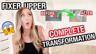 DREAM Walk in Closet Transformation: Fixer Upper Before + After!