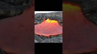 Kilauea lava flow - hawai'i volcanoes national park - USA#lava#geologist#volcano