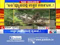 dogs stranded in floods at hurasagundagi village in yadagiri