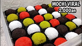 TIDAK ADA KATA LIBUR SETELAH JUALAN MOCHI VIRAL!!! RESEP MOCHI VIRAL EKONOMIS