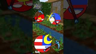 Maaf telat posting °^° | #countryballsanimation #countryball #minecraft #flipaclip