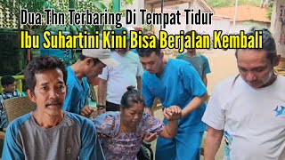 Dua Tahun Terbaring Di Tempat Tidur | Ibu Suhartini Kini Kembali Berjalan