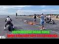 BMW S1000RR HP4 vs Hayabusa motorcycle drag race 1/4 mile 🏍🚦 - 4K UHD