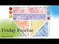 Freebie Friday Make with Me April 9