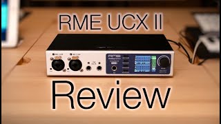 RME UCX II オーディオインターフェースレビュー Antelope Discrete 4 MOTU UltraLite mk5 UNIVERSAL AUDIO Apollo Twin UCX2