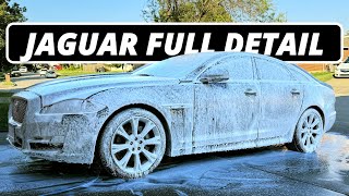 Deep Cleaning Jaguar XJ - Full Car Detailing