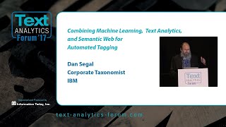 Combining Machine Learning, Text Analytics, and Semantic Web for Automated Tagging