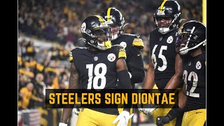 Steelers Sign Diontae  Johnson to Two-Year Deal