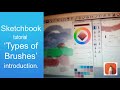 Auto sketchbook pro Tutorial on different brushes. Beginners Guide  basics to sketchbook pro.