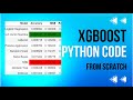 Drug effects detection with XGBoost classifier Python Code from Scratch  #python #XGBoost