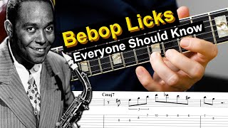 The 3 Bebop Licks You Need To Know