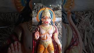 Hanuman idol ciment | Best hanuman statue #shorts #hanuman #art #statue