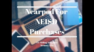 Nearpod 14 Memory Test