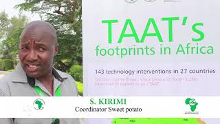 TAAT is the mechanism for Scaling Agric Technologies to Feed Africa - Dr Kirimi Sindi