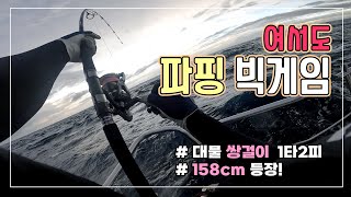 파핑 시즌의 시작!! 대부시리를 찾아서... in 여서도 #biggame #kingfish