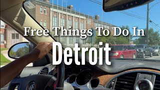 Free Things To Do In Detroit