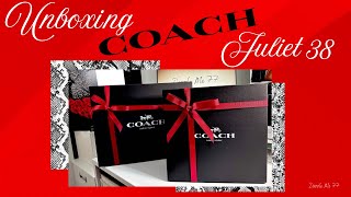 Unboxing My COACH Juliet 38 ❤️❣️