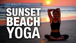 Sunset Beach Yoga Class from Nicaragua - Five Parks Yoga