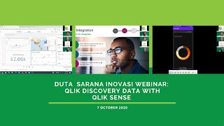 Duta  Sarana Inovasi Webinar: Qlik Discovery data with Qlik Sense