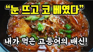 [고등어무조림] 어쩐지 뭔가 좀 부족하더라! 양념과 무우가 없었다면 큰일 날뻔 했습니다!