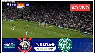 Corinthians x Guarani AO VIVO COM IMAGENS ⚽ Campeonato Paulistapes  pes21