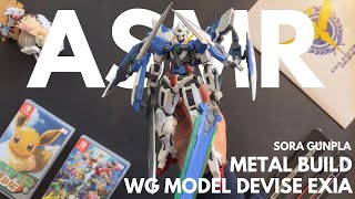 Metal Build WG Model Devise Exia Set  | ASMR  BUILD | Mobile Suit Gundam 00 | Bootleg