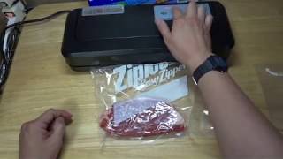 Food Shield ($149): How to pack Beef with Ziploc