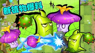 PvZ 2：新植物刺果流星锤与激光皇冠花介绍，都有哪些技能呢？【豆姐说游戏】