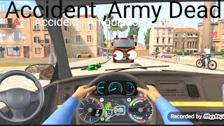 Car Accident Army Dead, Car Simulator For Kids Children Cartoon Car Video For Child ToyFactory.