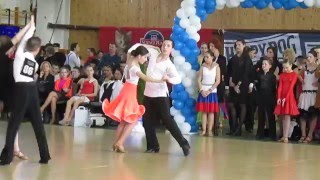 Draskovics Gergő és Fock Dorottya Junior I. C. Latin Szekszárd 2016.04.02.