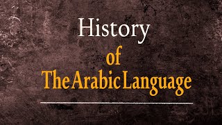 How did the Arabic script come into existence?