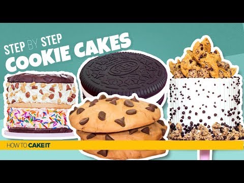 4 SWEET Cookie Cakes | Compilation | How To Cake It 4 SWEET Cookie Cakes | Compilation | How To Cake It