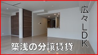 【賃貸ルームツアー】築浅の分譲賃貸収納たっぷりおしゃれな２LDK水島商事の物件