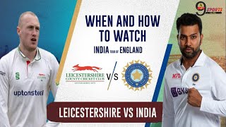 Team India Practice Session today at Leicester | India vs England | India vs Leicestershire Day 1