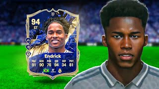 94 TOTY Blueprint Evo Endrick is the CHEAP R9? ️‍😲  FC 25 Player Review