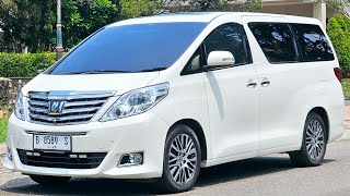 Dijual tlp.08179996419 Alphard 2013 nik.2012 Premium Sound Power Back Door Rp.268jt