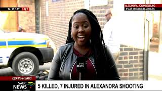 Alexandra shootings | Latest from Alexandra following recent shooting: Mbalenhle Mthethwa
