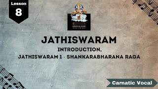 Jathiswaram  Sankarabharanam Ragam | Carnatic music lessons for beginners | (Lesson 8)