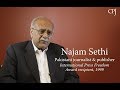 Najam Sethi Speaks Out on Plight of Press Freedom in Pakistan