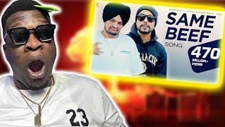 American Rapper Reacts To | Same Beef Song | BOHEMIA | Ft. | Sidhu Moose Wala | Byg Byrd