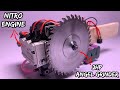 Making a Nitro Engine Powered Angle Grinder