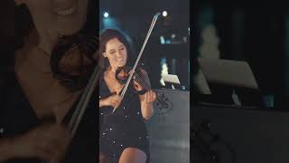 Electric violinist and DJ performing Shivers (Remix) in Cape Town