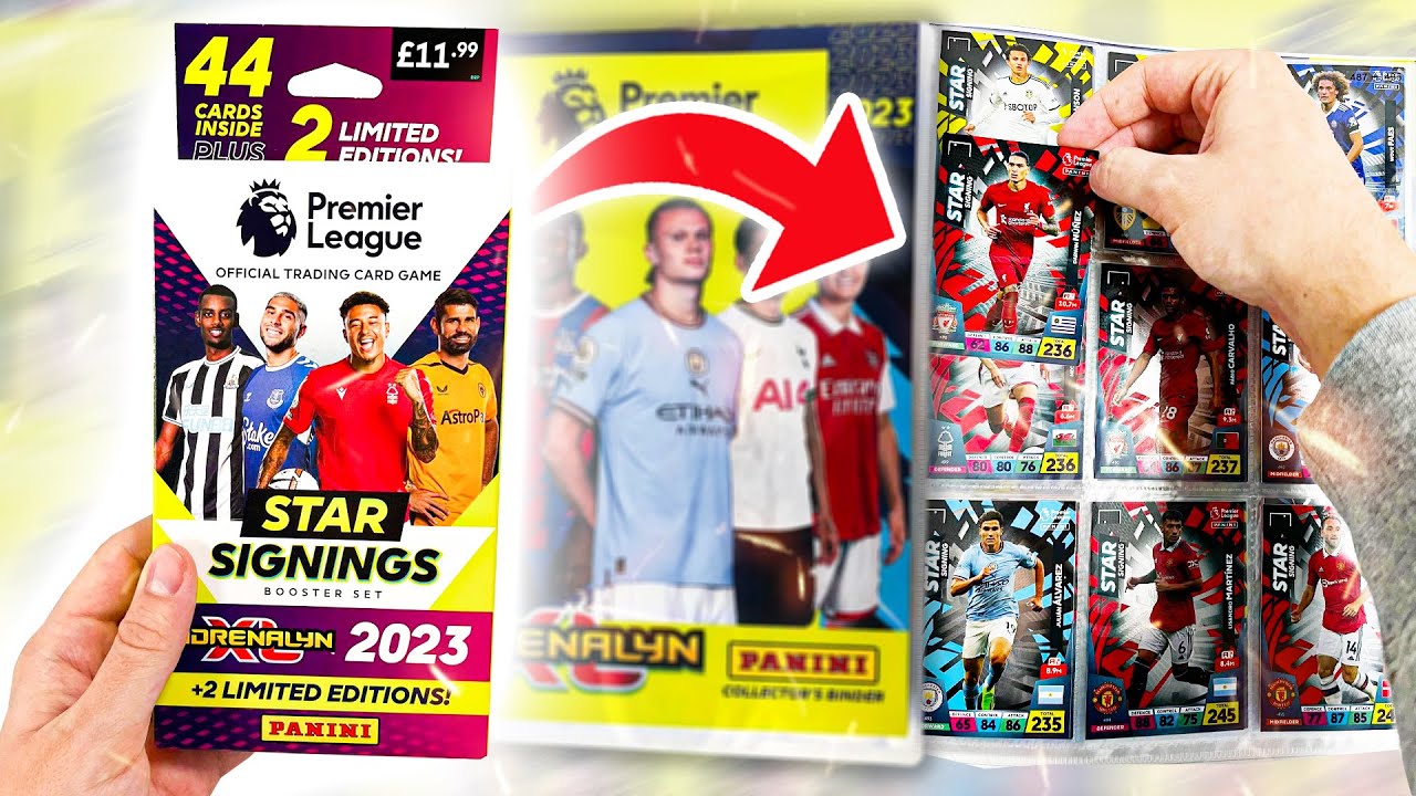 *NEW* STAR SIGNING Cards!! | Panini Adrenalyn XL Premier League 2023 ...